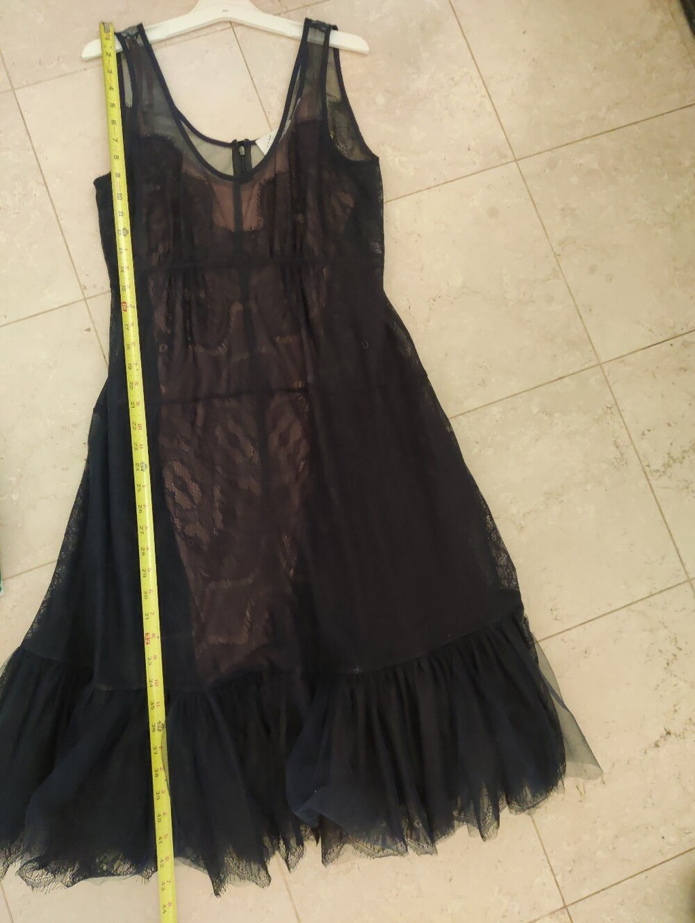 Anthropologie Byron Lars Garden Party Embroidered Dress 4 NWT 💠 - Picture 14 of 16